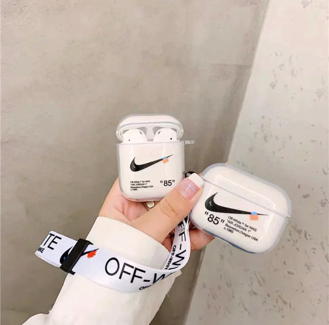 Nike Off-white AirPods Cases - EliteCaseHub